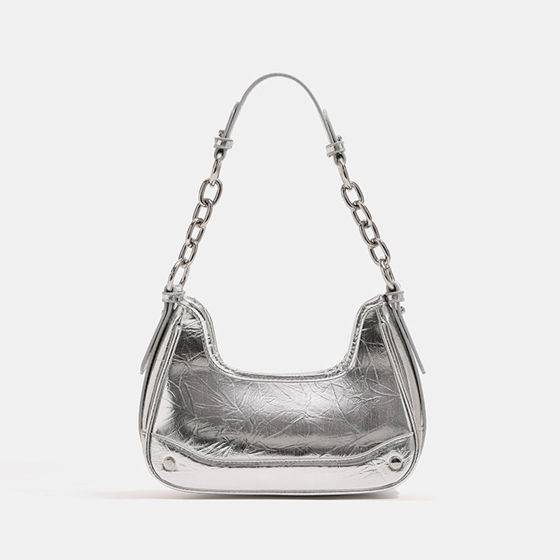 Womens Chain Strap Shoulder Bag
