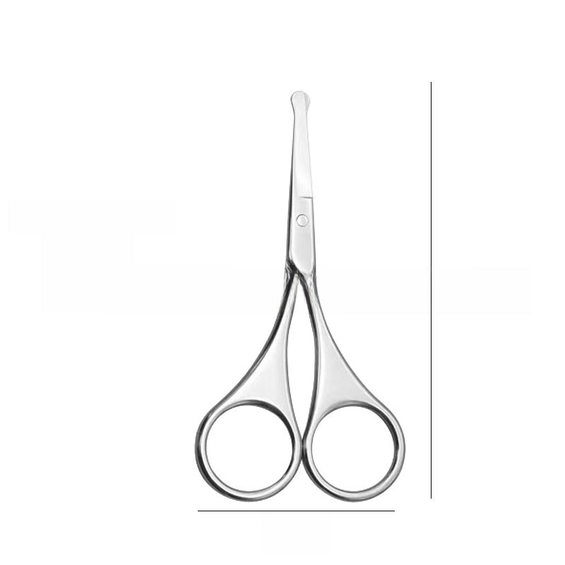 Stainless Steel Beauty Scissors for Eyebrow and Nose Hair Trimming, Makeup Tool