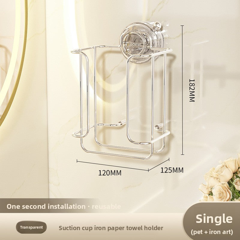 Bathroom Light Luxury Creative Stainless Steel Paper Box