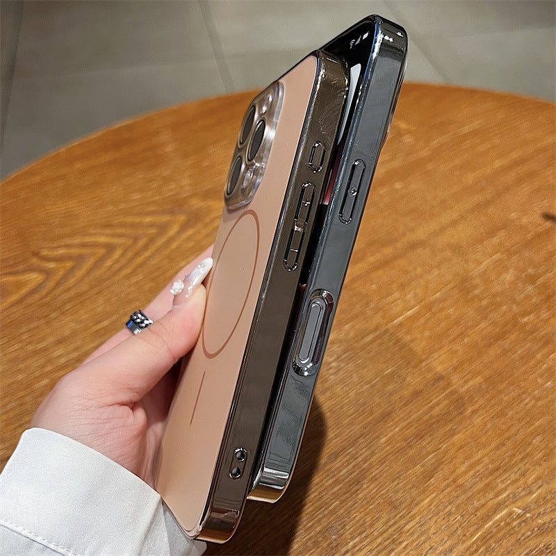 Contrast Color Magnetic Mobile Phone Case