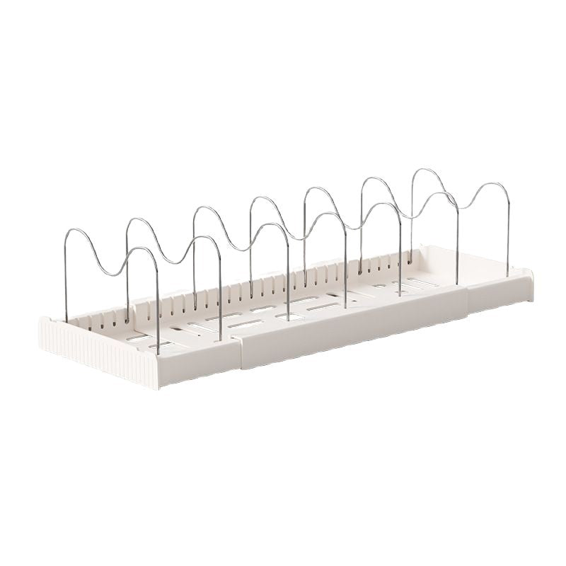 Extendable kitchen storage rack