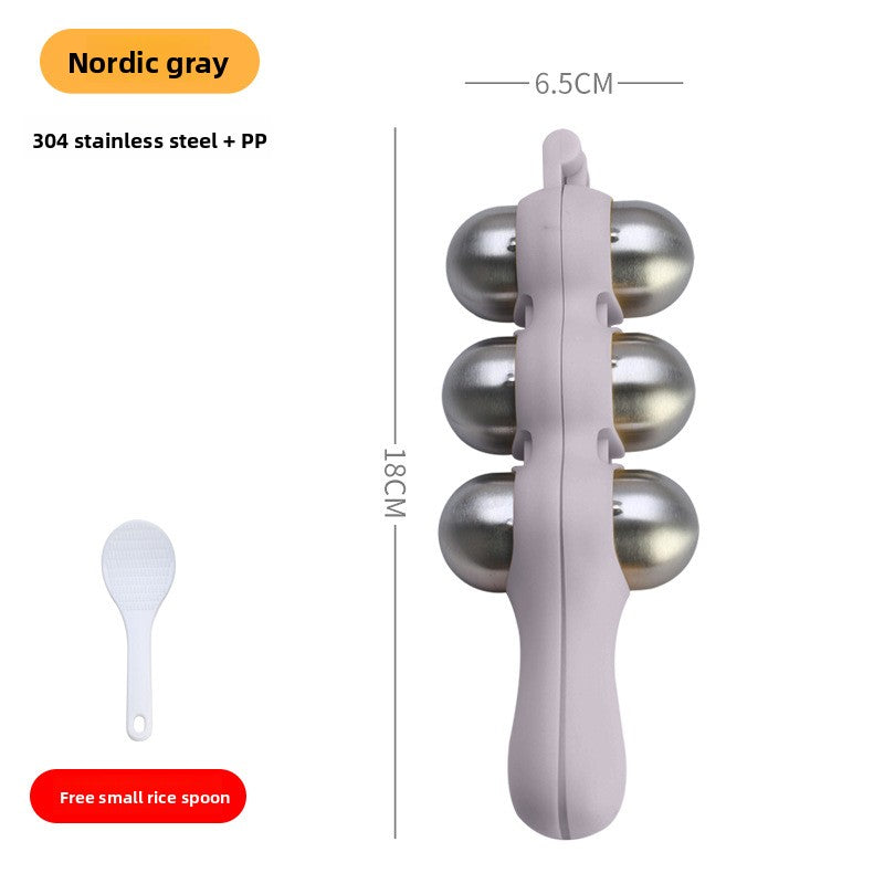 304 Stainless Steel Rice Ball Mold DIY Baby Food Shaper