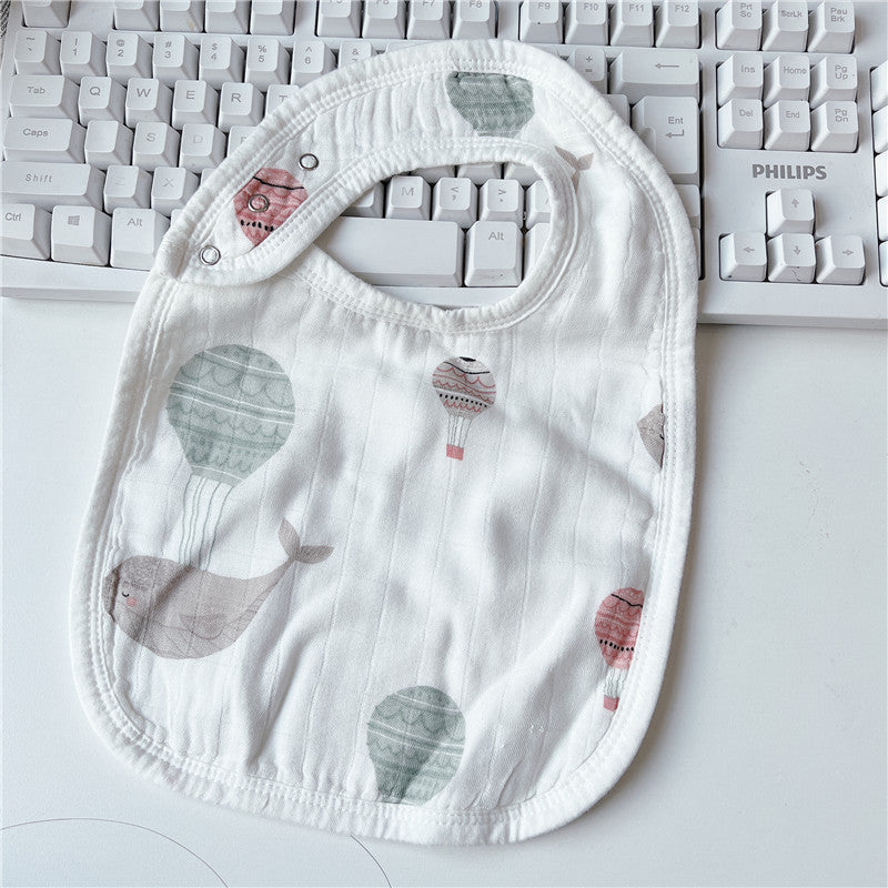 Adjustable Baby Bibs Drool Absorbent