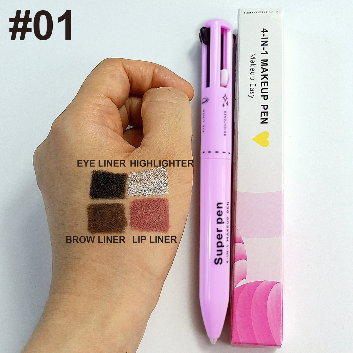 4-in-1 Multipurpose Makeup Pen