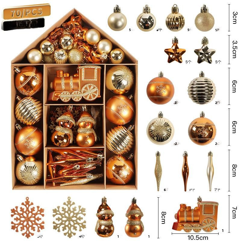 Christmas Tree Ornament Ball Set