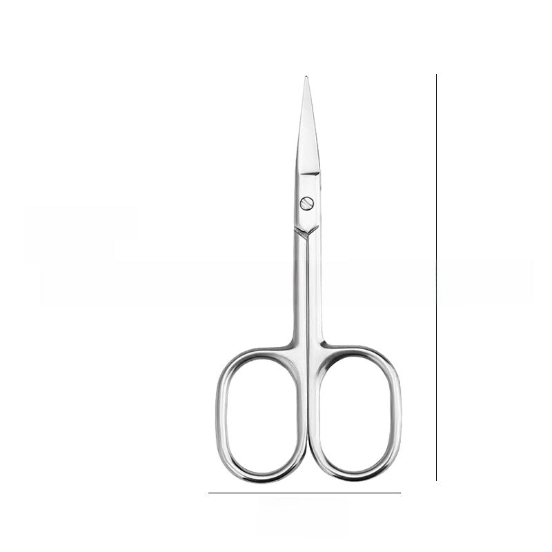 Stainless Steel Beauty Scissors for Eyebrow and Nose Hair Trimming, Makeup Tool