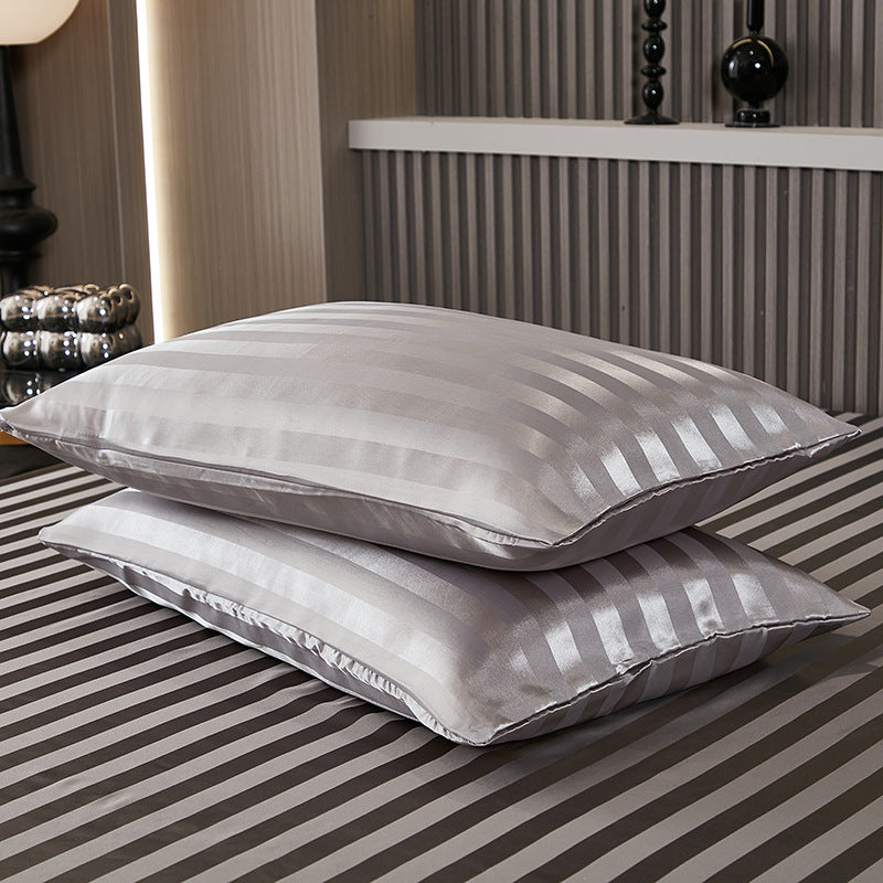 Satin Imitation Silk Pillowcase