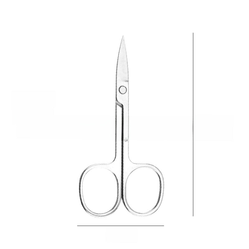 Stainless Steel Beauty Scissors for Eyebrow and Nose Hair Trimming, Makeup Tool