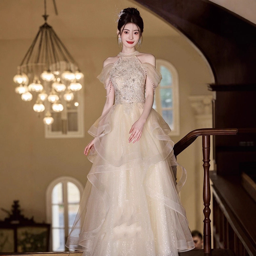 Elegant Banquet Evening Dress