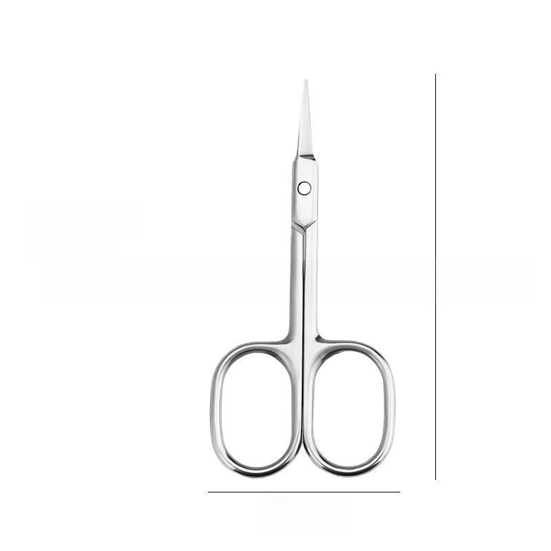Stainless Steel Beauty Scissors for Eyebrow and Nose Hair Trimming, Makeup Tool