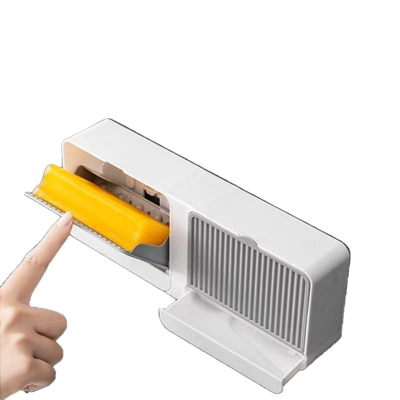 Mildew-Proof and Moisture-Proof Plastic Soap Box for Bathroom