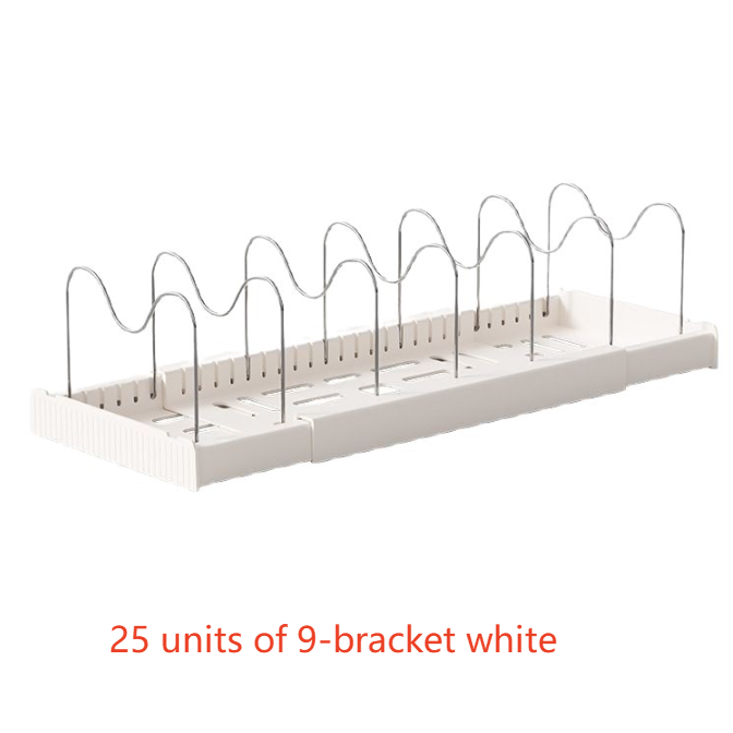 Extendable kitchen storage rack