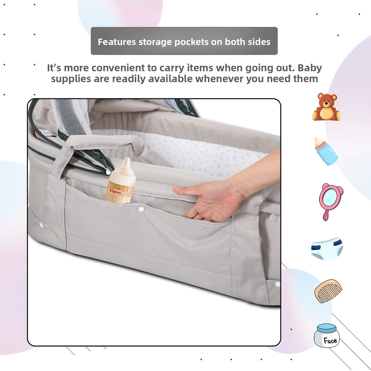 Portable Foldable Baby Travel Bed