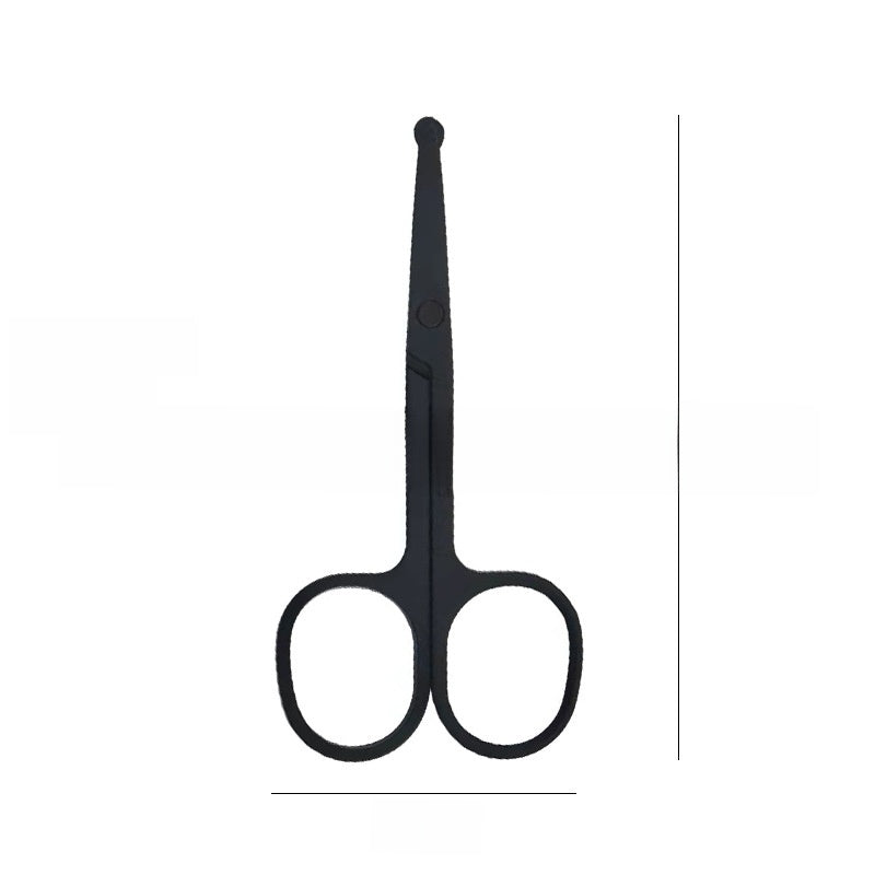 Stainless Steel Beauty Scissors for Eyebrow and Nose Hair Trimming, Makeup Tool