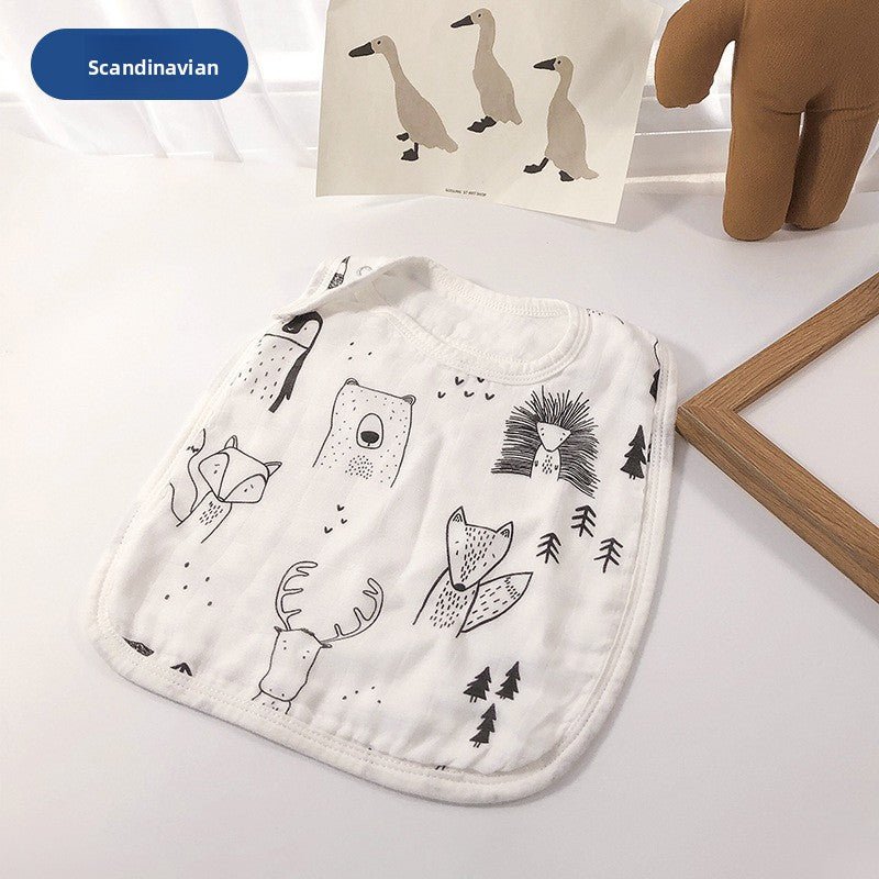 Adjustable Baby Bibs Drool Absorbent - RAINSTAR