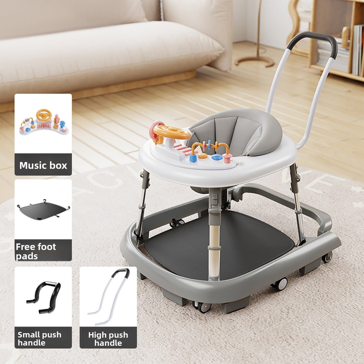 Adjustable Baby Learning Walker - RAINSTAR