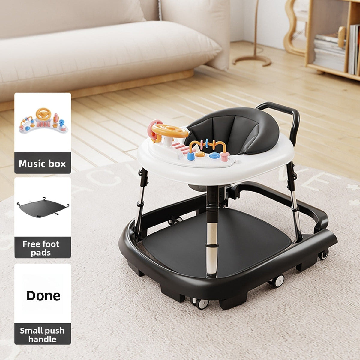 Adjustable Baby Learning Walker - RAINSTAR