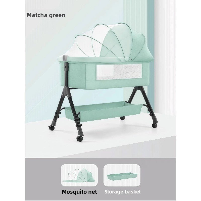 Adjustable Foldable Baby Bed with Mosquito Net - RAINSTAR