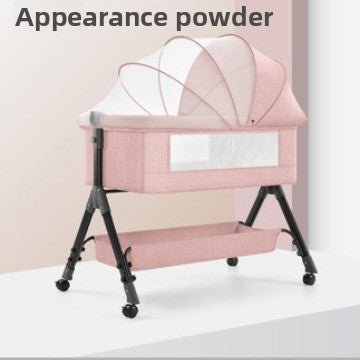 Adjustable Foldable Baby Bed with Mosquito Net - RAINSTAR