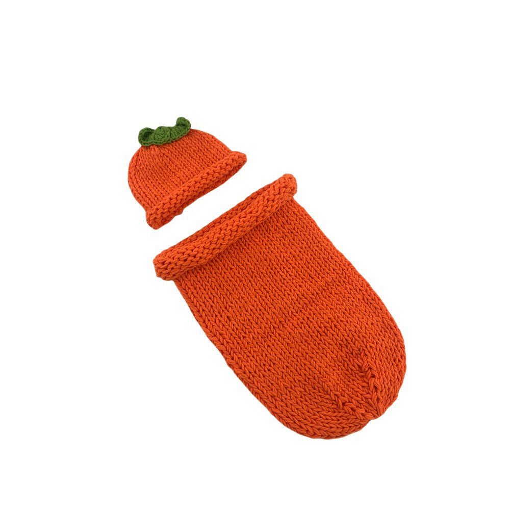 Baby Photo Cute Pumpkin Style Clothing Sleeping Bag Children Photo Clothes - RAINSTAR