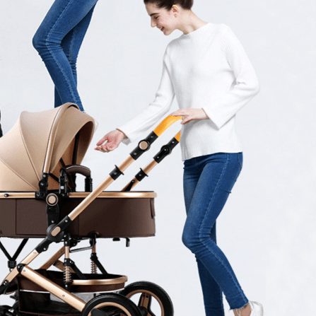 Basket-style baby stroller - RAINSTAR