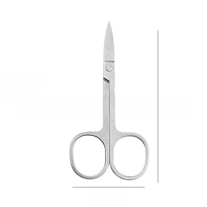 Stainless Steel Beauty Scissors for Eyebrow and Nose Hair Trimming, Makeup Tool