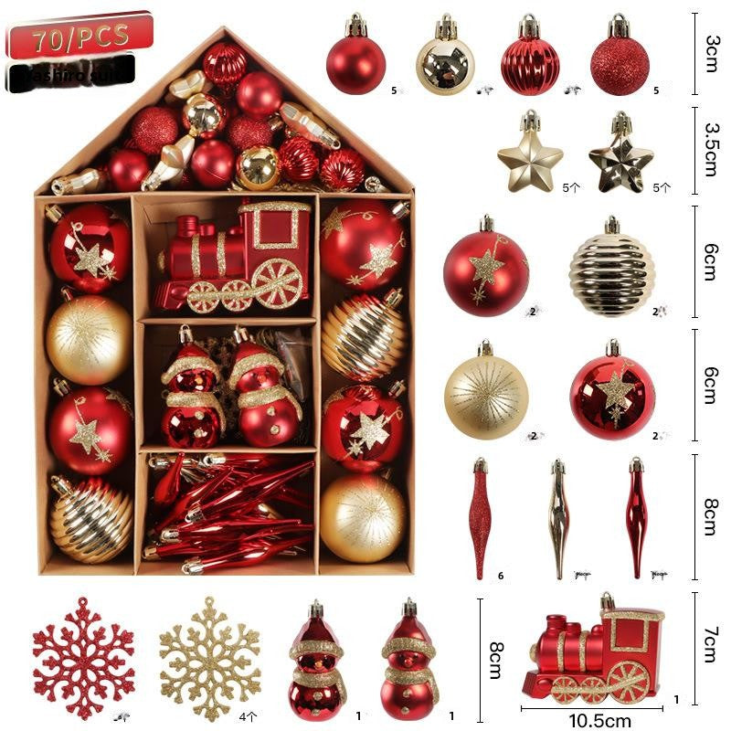 Christmas Tree Ornament Ball Set