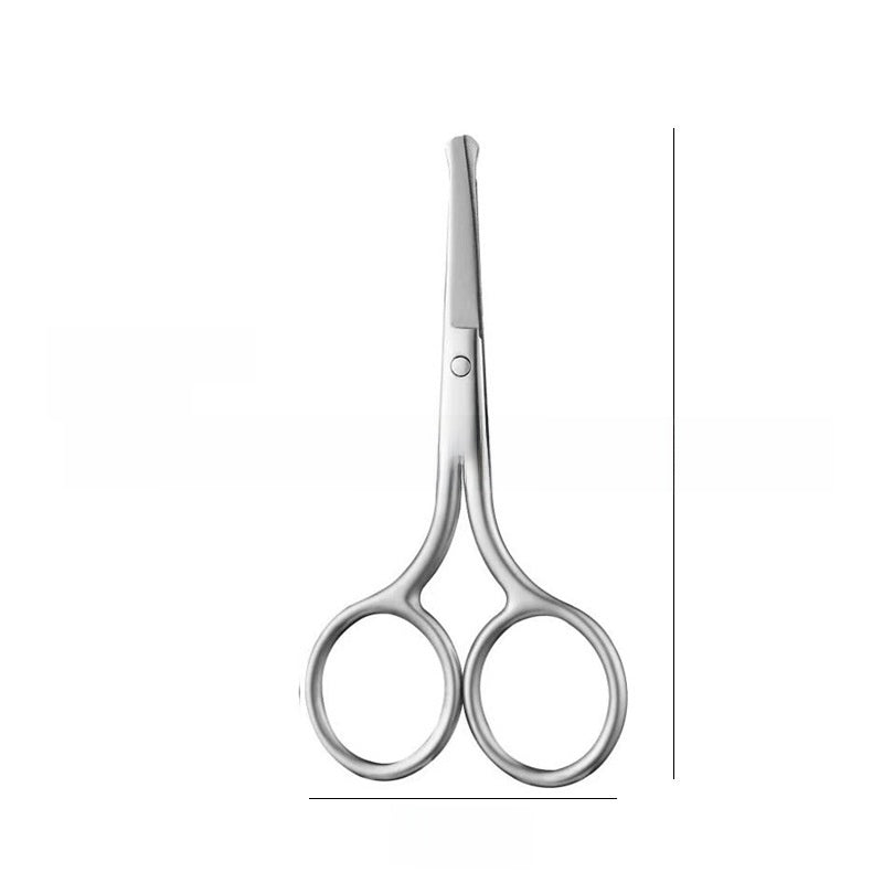 Stainless Steel Beauty Scissors for Eyebrow and Nose Hair Trimming, Makeup Tool