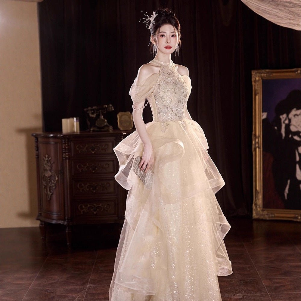Elegant Banquet Evening Dress - RAINSTAR