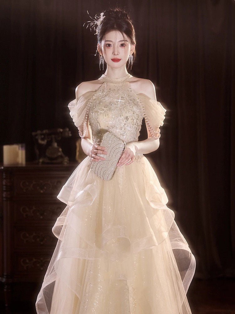 Elegant Banquet Evening Dress - RAINSTAR