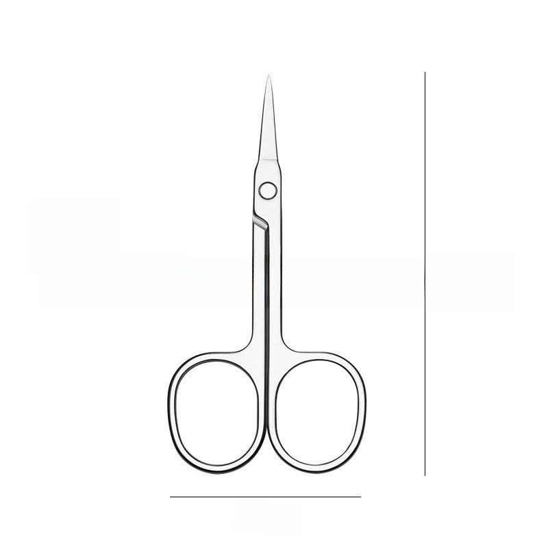 Stainless Steel Beauty Scissors for Eyebrow and Nose Hair Trimming, Makeup Tool