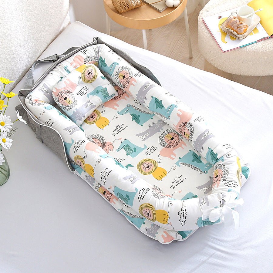 Foldable Portable Baby Bed Crib - RAINSTAR