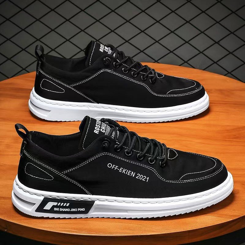 Mens Casual Canvas Slip On Shoes - RAINSTAR