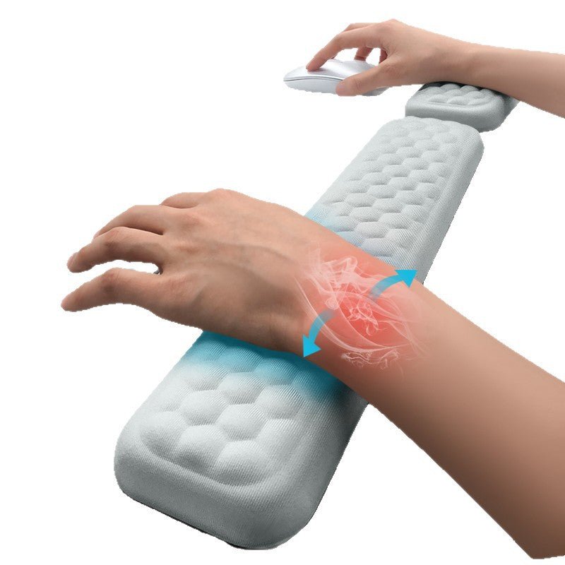 Mouse Pad Keyboard Wrist Rest Memory Foam Mouse Pad - RAINSTAR