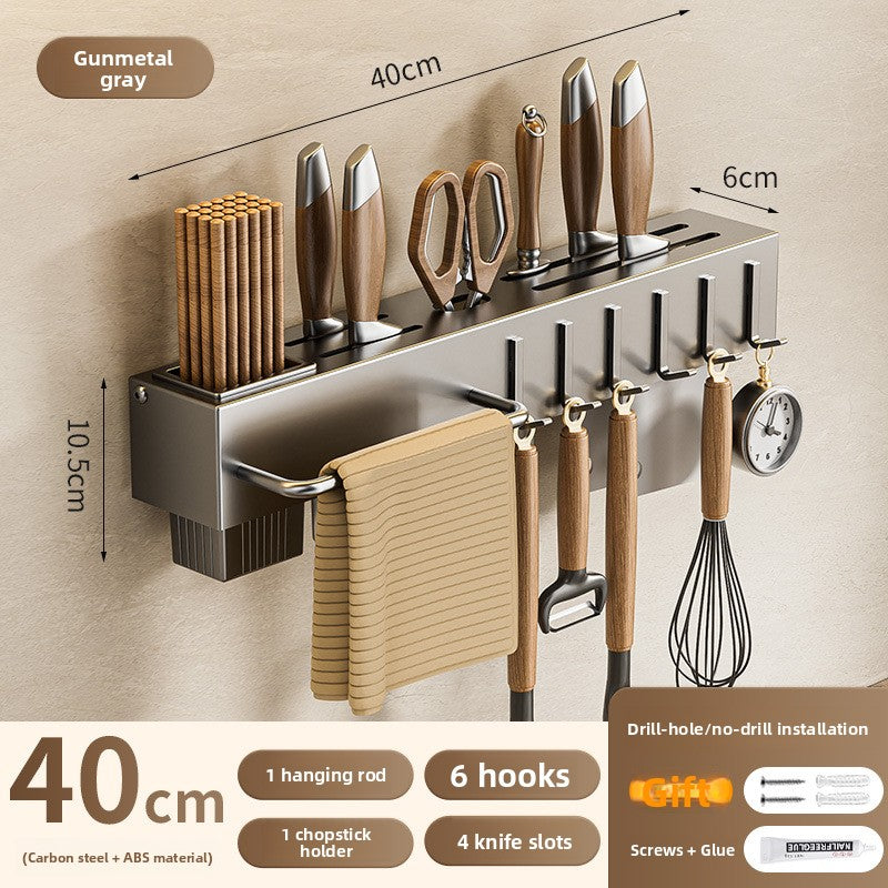 Kitchen storage rack - knife holder