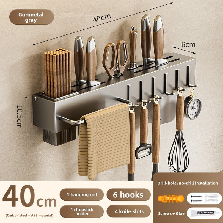 Kitchen storage rack - knife holder