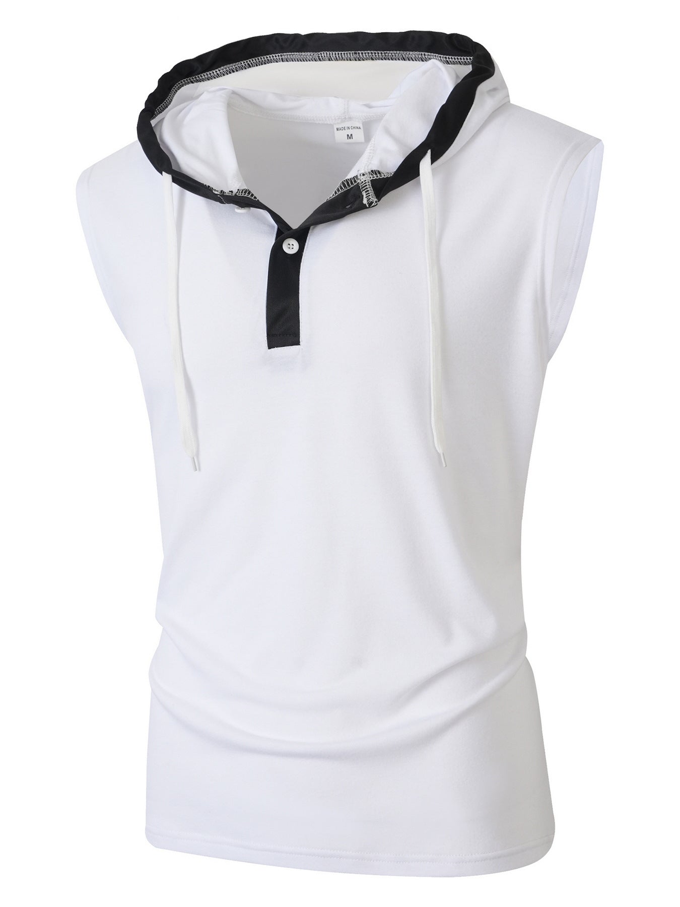 Summer New Style Heavy-Duty Vest Trendy Brand Outdoor Casual Sleeveless Hooded Vest for Men