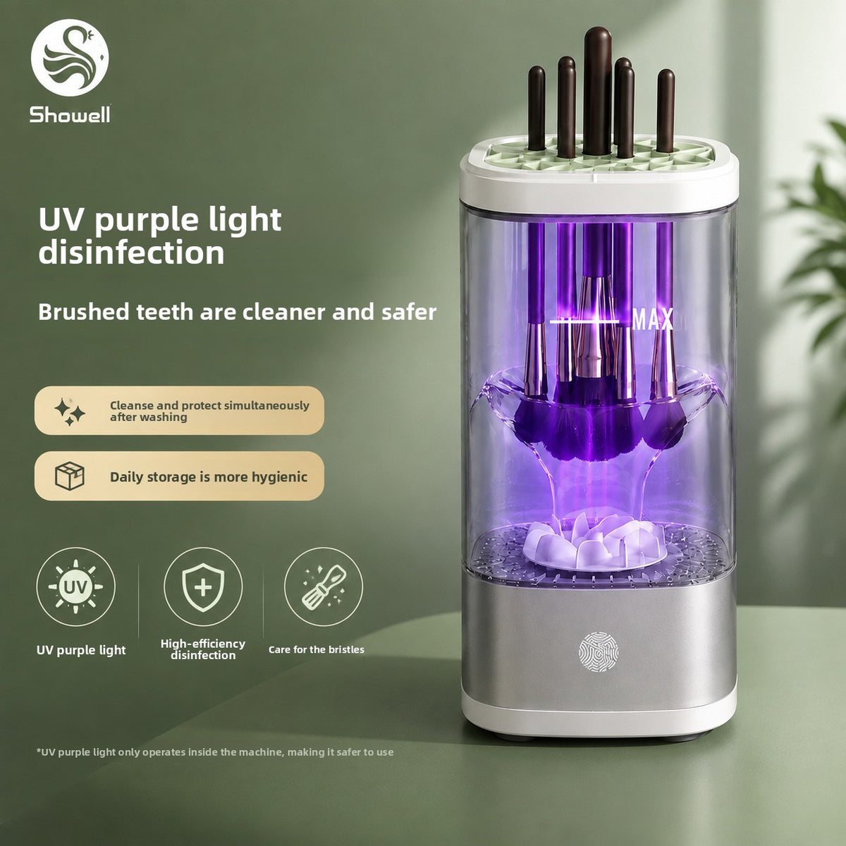 USB Rechargeable Makeup Brush Cleaner