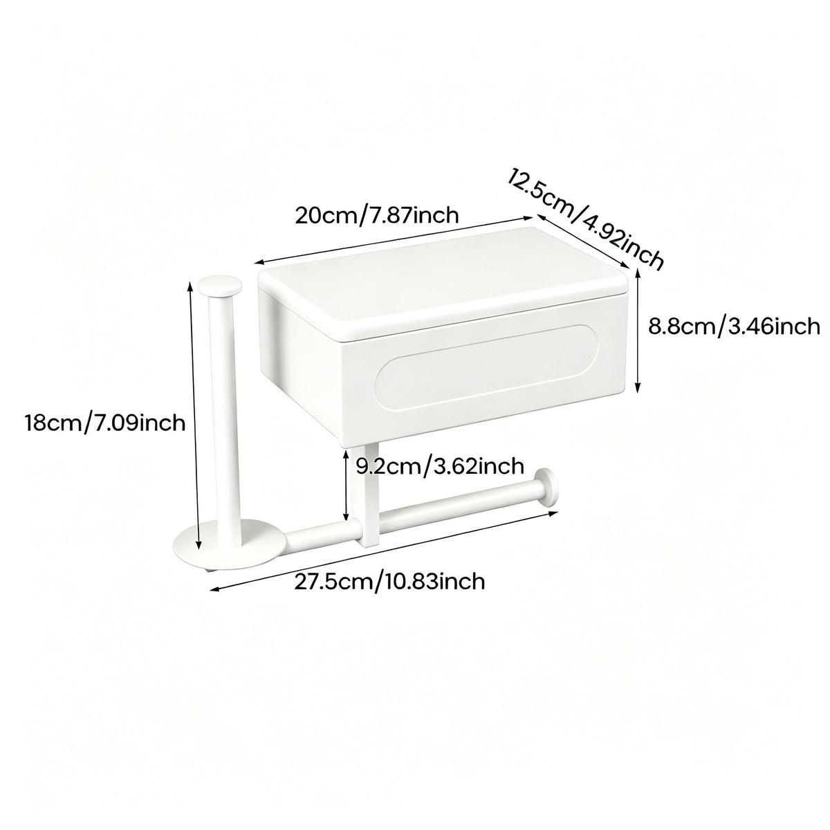 Bathroom Tissue Holder Wall Mount