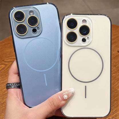 Contrast Color Magnetic Mobile Phone Case