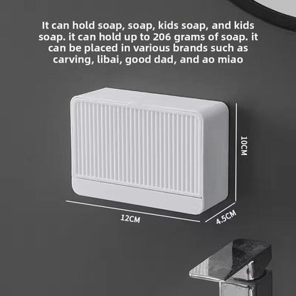 Mildew-Proof and Moisture-Proof Plastic Soap Box for Bathroom
