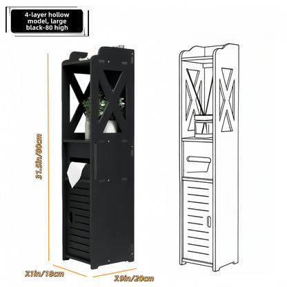 Multilayer Bathroom Storage Cabinet