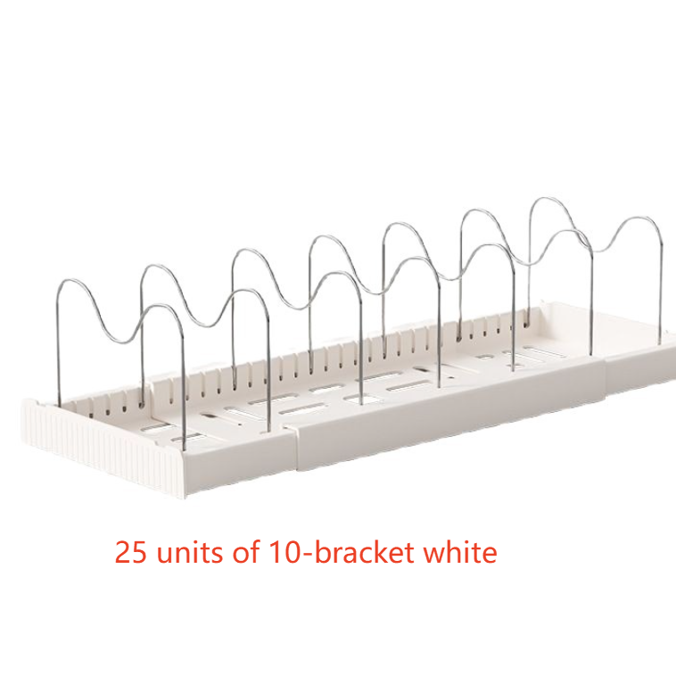 Extendable kitchen storage rack