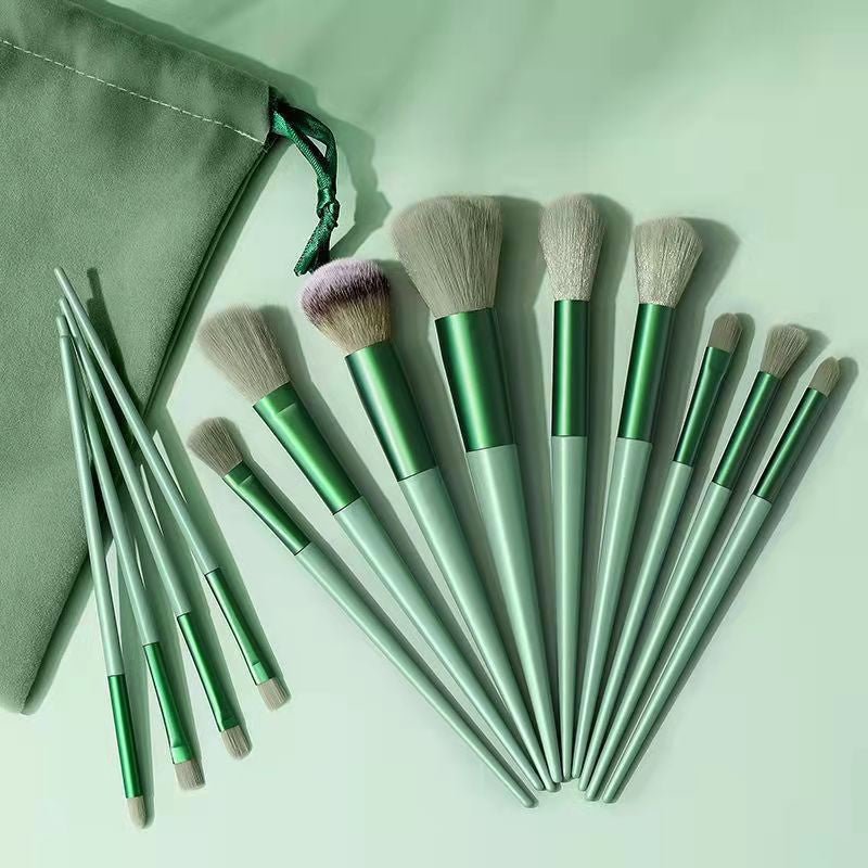 13-Piece Makeup Brush Set: Eyeshadow Brushes and Blush Brushes - RAINSTAR