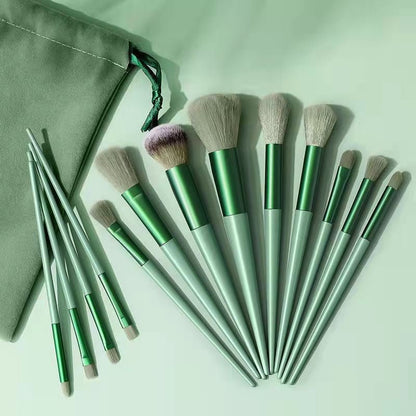 13-Piece Makeup Brush Set: Eyeshadow Brushes and Blush Brushes - RAINSTAR