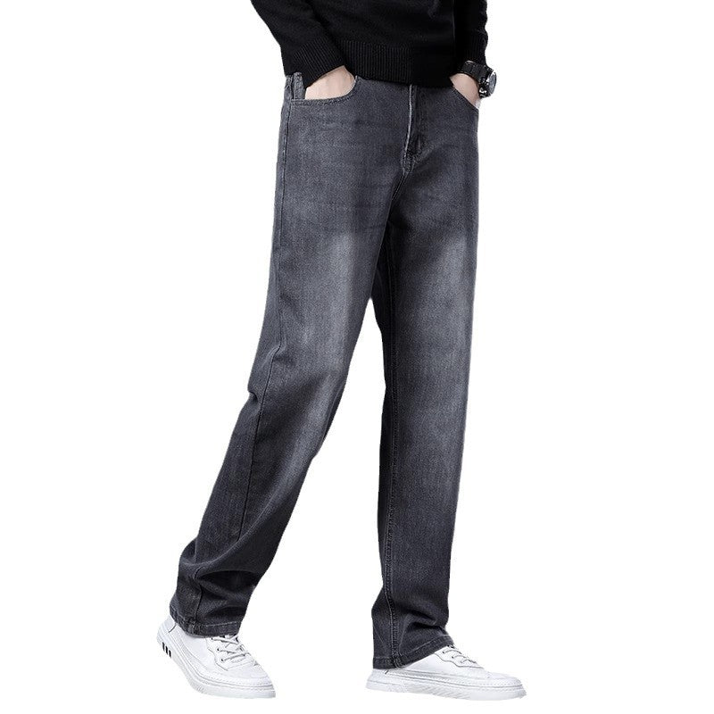 Mens Straight Leg Denim Pants