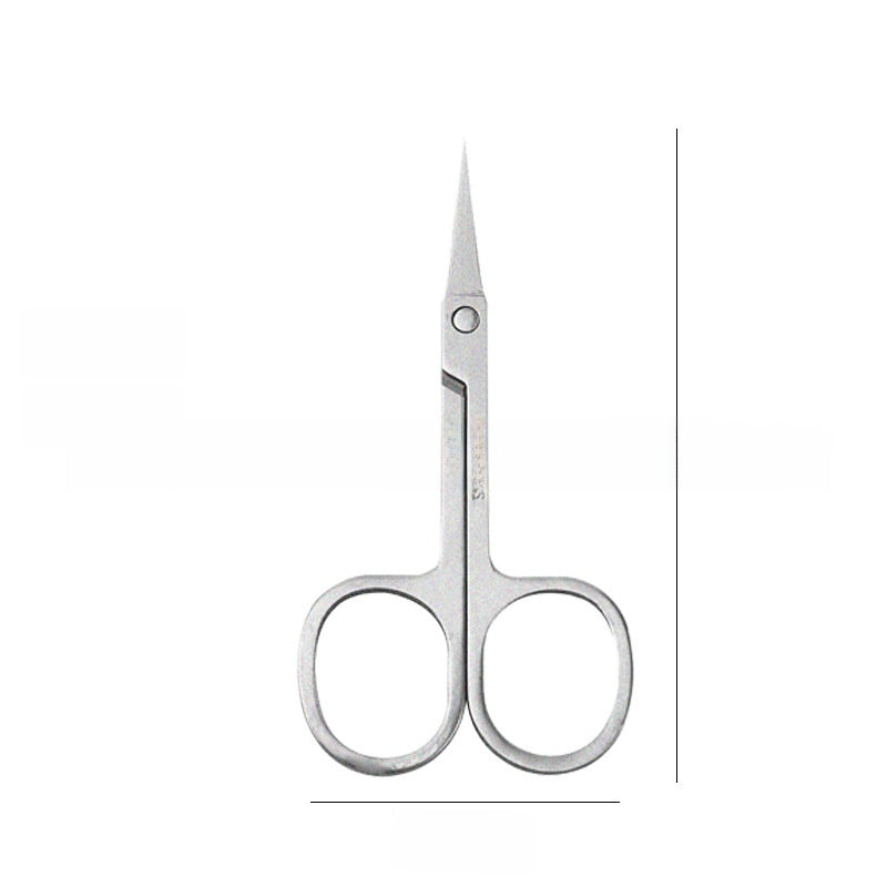 Stainless Steel Beauty Scissors for Eyebrow and Nose Hair Trimming, Makeup Tool