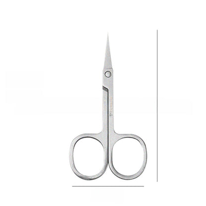 Stainless Steel Beauty Scissors for Eyebrow and Nose Hair Trimming, Makeup Tool