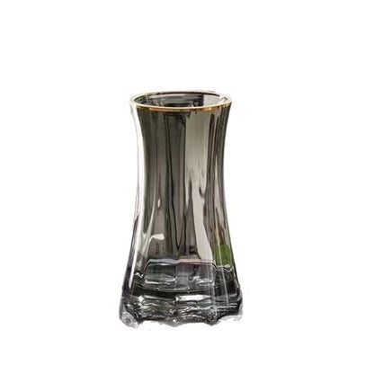 Nordic Glass Vase Triangular Flower Vase Home Decor