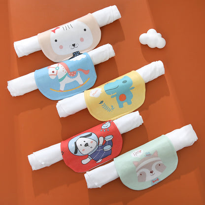 Summer Baby Sweat Absorbent Cotton Towel for Infants